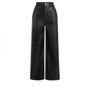 Chic Black Wide-Leg Pants